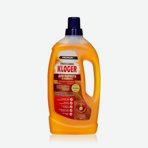Средство для мытья паркета и ламината Kloger Professional Premium с апельсиновым маслом 1000мл