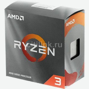 Процессор AMD Ryzen 3 4100, AM4, BOX [100-100000510box]