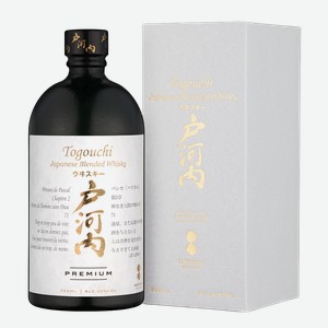 Виски Togouchi Premium в подарочной упаковке 0.7 л.