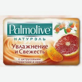 Palmolive Мыло 90 г Увлажнение и свежесть Цитрус и крем