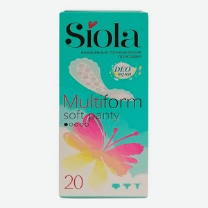 Siola Multiform Прокладки Ежедневные, 20 шт