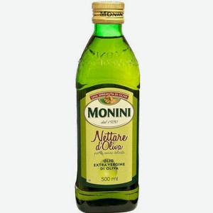 Масло Монини оливковое нерафинированное Неттаре Д Олива 500мл