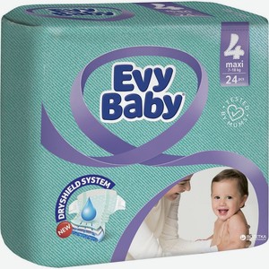 Evy Baby Подгузники Стандарт макси 24 шт. 7-18 кг. р.4
