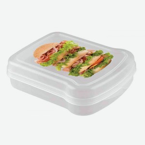 Контейнер для бутербродов Phibo с декором, 170×130×42 мм