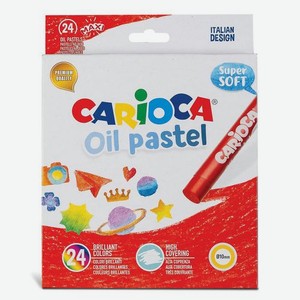 Пастель масляная Carioca 43278, 24 цвета