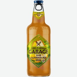 Пивной напиток Seth & Riley s Garage Hard Californian Pear светлый 0,4 л