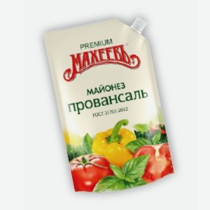 Майонез  Махеевъ , провансаль, с перепелинным яйцом, 50.5%, 770 г