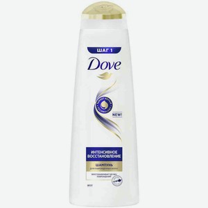 Шампунь для поврежденных волос Dove Интенсивное восстановление, 380 мл
