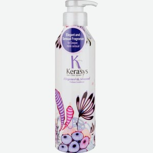 Кондиционер для тонких и ослабленных волос парфюмированный KeraSys Elegance & Sensual, 400 мл