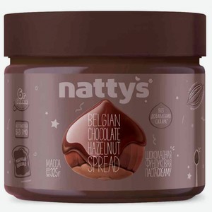 Паста шоколадная Nattys с фундуком, 325 г