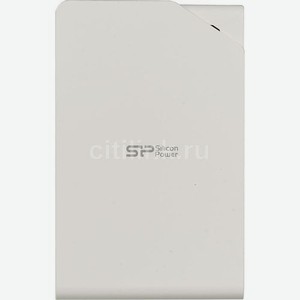 Внешний диск HDD Silicon Power Stream S03 SP020TBPHDS03S3W, 2ТБ, белый
