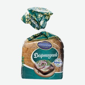 Хлеб Коломенское Дарницкий в нарезке, 350 г, пакет
