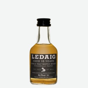 Виски Ledaig Aged 10 Years 0.05 л.