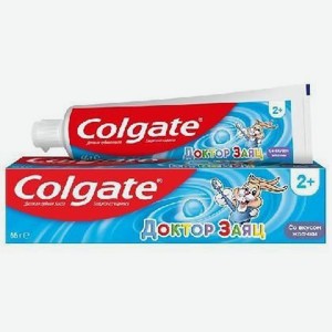 Зубная паста Колгейт  Доктор Заяц  вкус Жвачки 50 мл