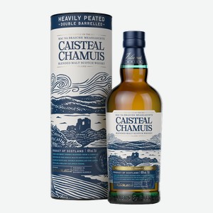 Виски Caisteal Chamuis Nas Blended Malt Island Scotch Whisky в подарочной упаковке 0.7 л.