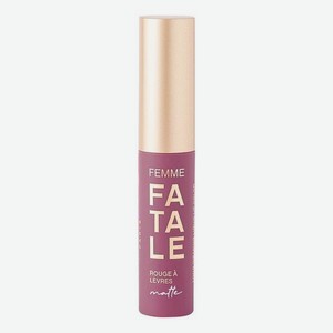 Устойчивая жидкая матовая помада для губ Femme Fatale 3мл: No 5