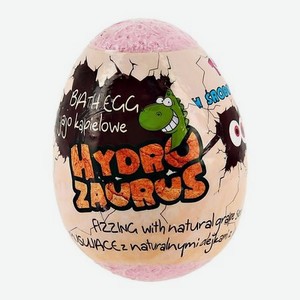 Бурлящий шар-соль для ванн HYDRO ZAURUS T-REX детский с игрушкой