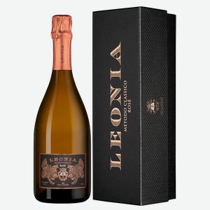 Игристое вино Leonia Rose в подарочной упаковке 0.75 л.