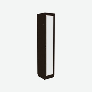 Шкаф для белья Мерлен 105 Венге / Дуб Атланта С зеркалом