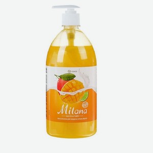 Крем-мыло жидкое GRASS Milana увлажняющее, манго и лайм