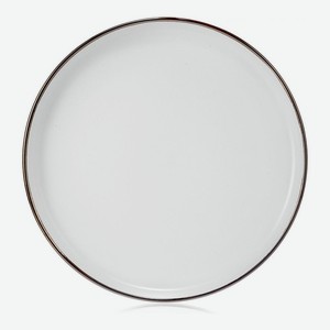 Тарелка обеденная Tracy белый, 26,5 см, керамика