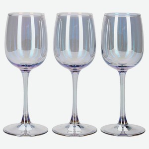 Набор бокалов для вина Васильковый, 3 шт, 420 мл, стекло