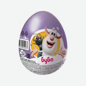 Яйцо шоколадное с игрушкой Конфитрейд Буба Шоки-Токи 20 г