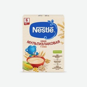 Каша Nestle, безмолочная мультизлаковая 200 г