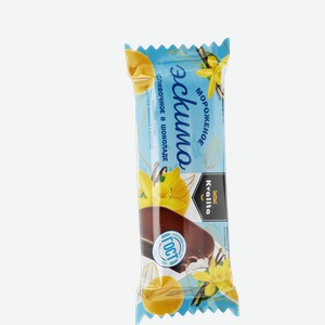 БЗМЖ Мороженое Эскимо Kvalita 70г сливочное ванильное в шоколаде