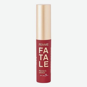Устойчивая жидкая матовая помада для губ Femme Fatale 3мл: No 15