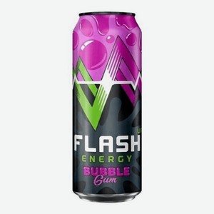 Энергетический напиток Flash Up Bubble gum газированный 450 мл