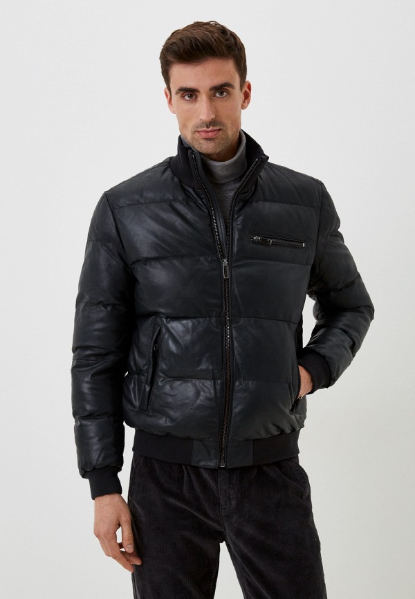 Куртка кожаная утепленная Urban Fashion for Men MP002XM1UD08