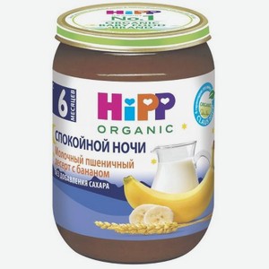 Десерт молочный Хипп пшеница/банан 190г