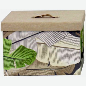 Короб для хранения Пальмовые листья, 40×30×18 см
