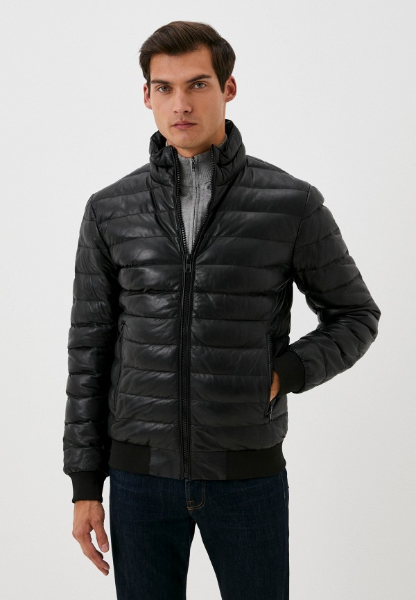 Куртка кожаная утепленная Urban Fashion for Men MP002XM1UCVS