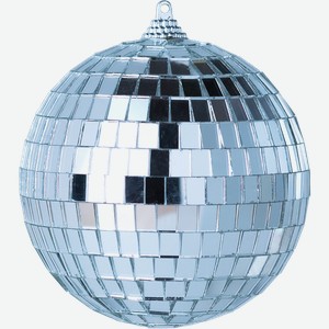 Шар 8см Мэджик Тайм диско серебристый Феникс-Презент м/у, 1 шт