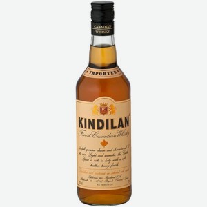 Виски КИНДИЛАН Canadian Blended Whiskey 0.7л