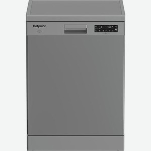 Посудомоечная машина HOTPOINT HF 5C84 DW X, полноразмерная, напольная, 59.8см, загрузка 15 комплектов, нержавеющая сталь [869894700030]