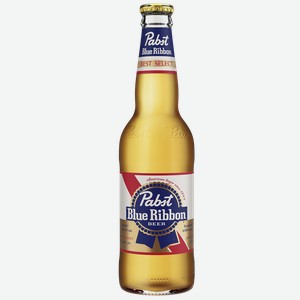 Пиво ПАБСТ Блю Риббон бест селект, ст/б, 0.44л