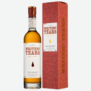 Виски Writers  Tears Red Head в подарочной упаковке 0.7 л.