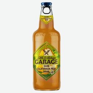Пивной напиток Seth and Riley s Garage Hard Californian Pear 4,6%, 400 мл, стеклянная бутылка