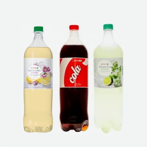 Газированный напиток SPAR Кола/Сила Саян/Мохито 1,5л
