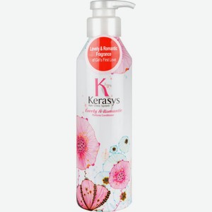 Кондиционер для поврежденных волос парфюмированный KeraSys Lovely & Romantic, 400 мл