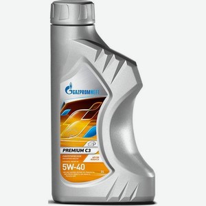 Моторное масло GAZPROMNEFT Premium, 5W-40, 1л, синтетическое [253142232]