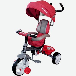 Велосипед детский MOBY-KIDS Blitz, 3 в 1, 10x8 Eva, красный (646210)