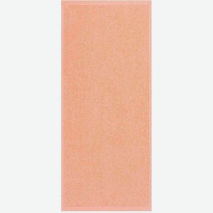 Полотенце махровое гладкокрашеное DM текстиль Веста хлопок цвет: персиковый, 30×70 см