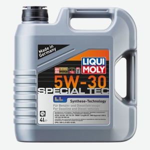Масло моторное синтетическое Liqui Moly Special Tec 5W-30, 4л Германия