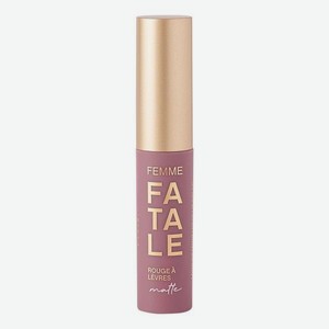 Устойчивая жидкая матовая помада для губ Femme Fatale 3мл: No 4