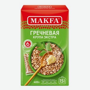 Крупа гречневая Makfa в варочных пакетиках 66,7 г. х 6 шт