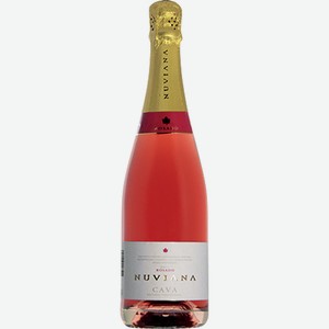 Вино игристое Кава Нувиана Росадо роз.брют 12% 0,75 /Испания/